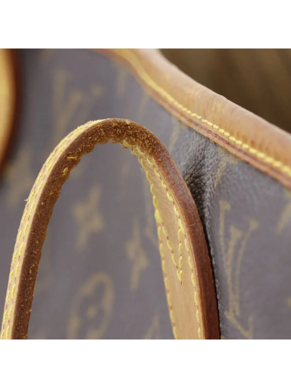 Louis Vuitton Neverfull MM Monogram Canvas Brown Tote Bag